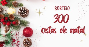 300 cestas de natal